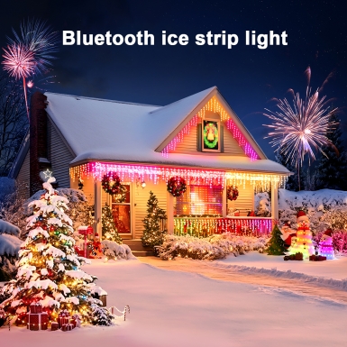 LED圣诞灯 - HCP182-蓝牙款冰条灯